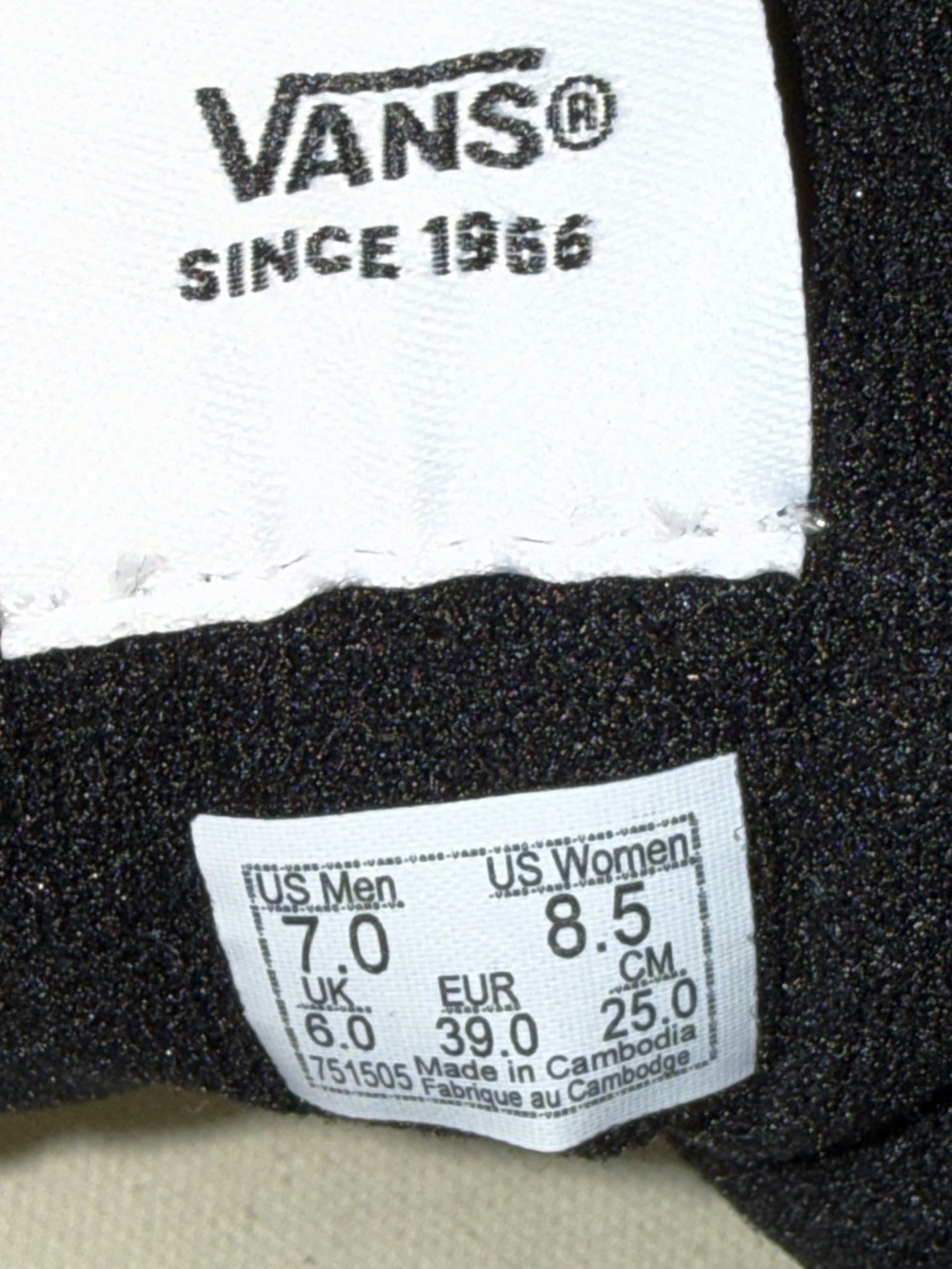 NEW VANS BLACK SUEDE & LEATHER Sport Low Shoe SNEAKER SZ M 7 W 8.5
BRAND NEW - Picture 13 of 14